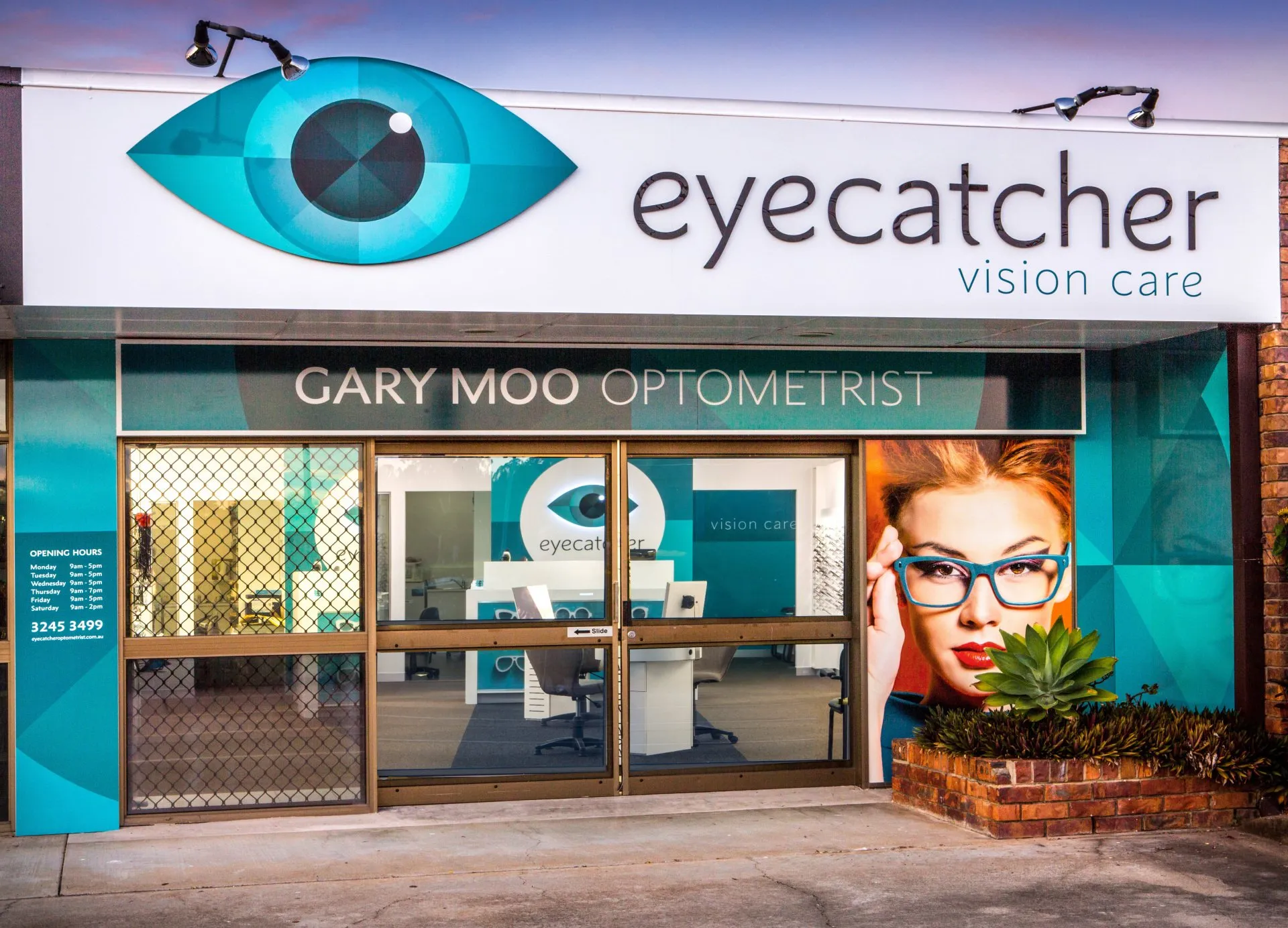 Example of a Patient in Eye Catcher